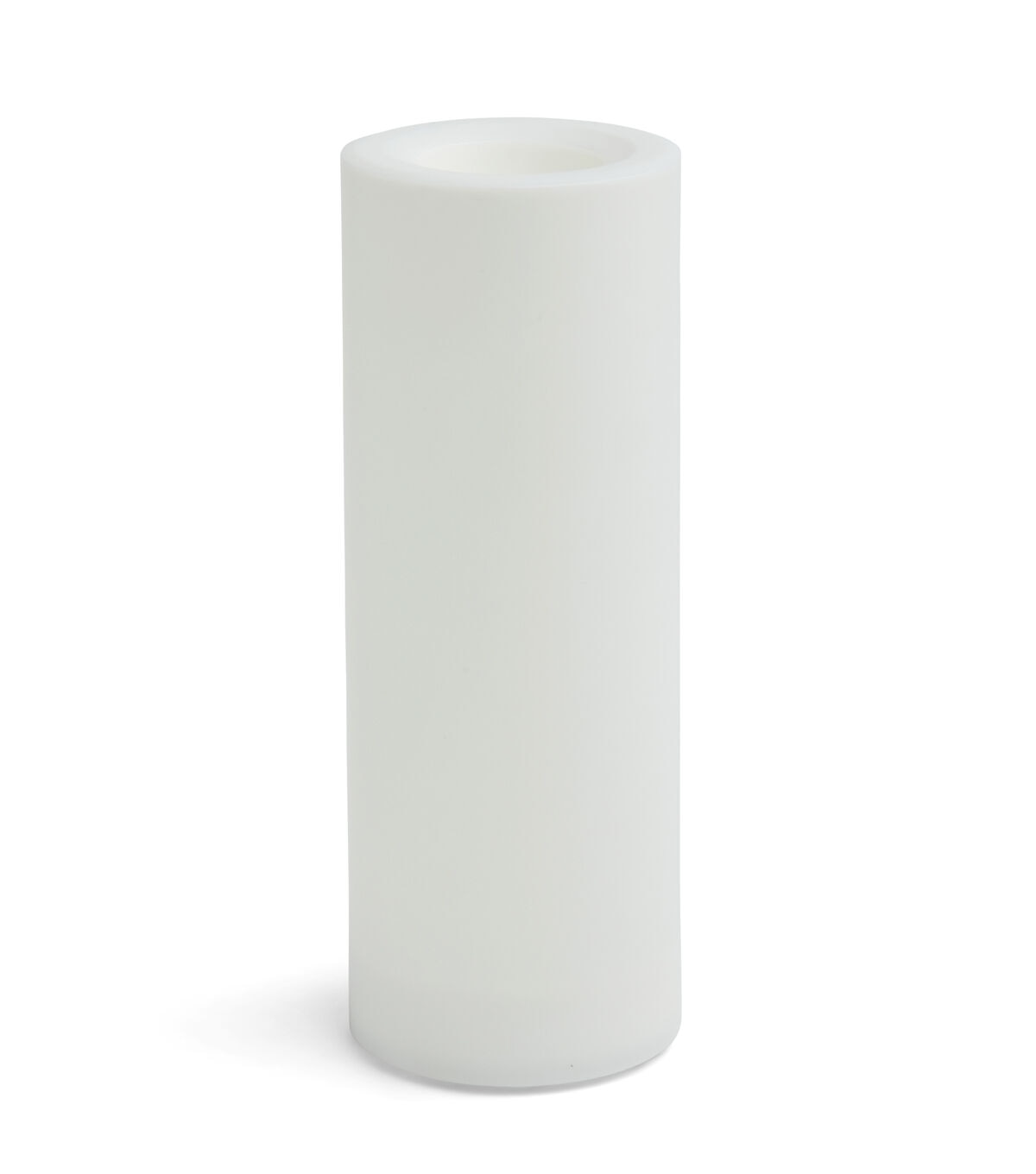 Flameless 3x8 White LED Indoor Outdoor Pillar Candle