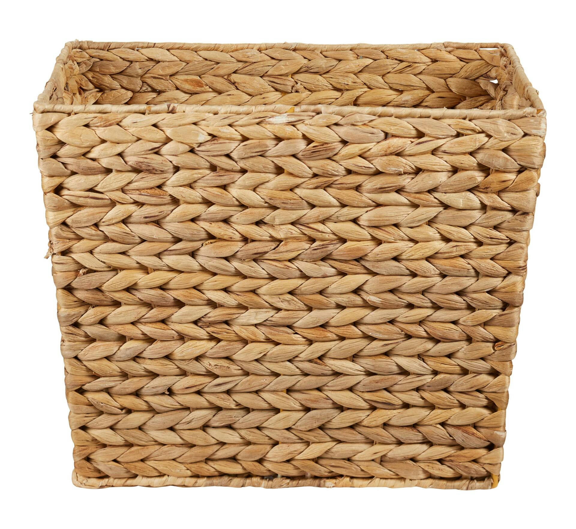 CANVAS Emery Rectangular Natural Material Baskets, 14.5 x 12 x 12-in, 2-pk