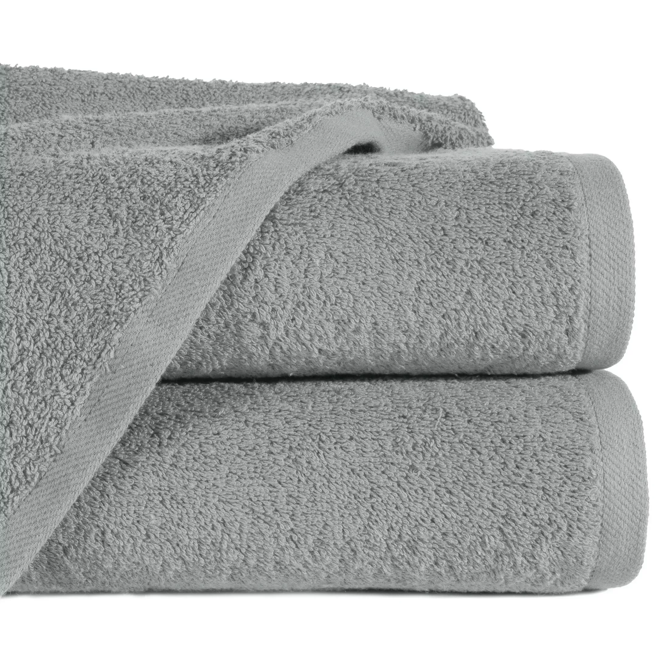 Ręcznik kąpielowy 50x100 cm bawełniany kolor stalowy 400 g/m2 GŁADKI 2