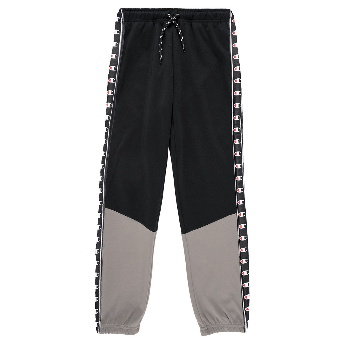 Champion - Elastic Cuff Pants - Black / Grey