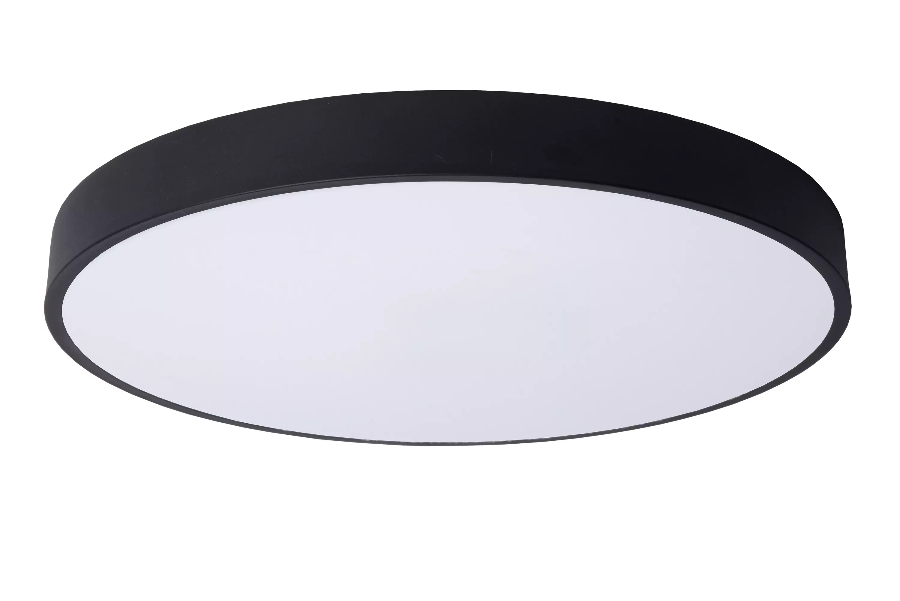 Plafon UNARokrągły czarno-biały LED 1x36W 50cm 2520lm IP20 Lucide