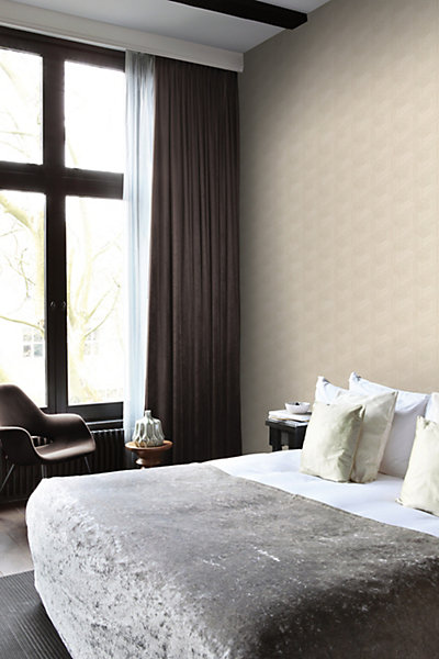 Origin Wallcoverings papier peint graphique 3D beige clair 50 x 900 cm