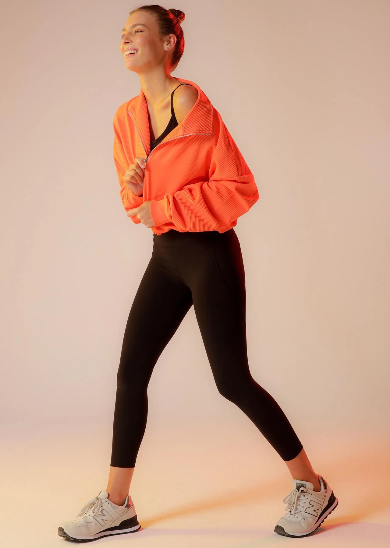 LJ Rib Quarter Zip Sweat
