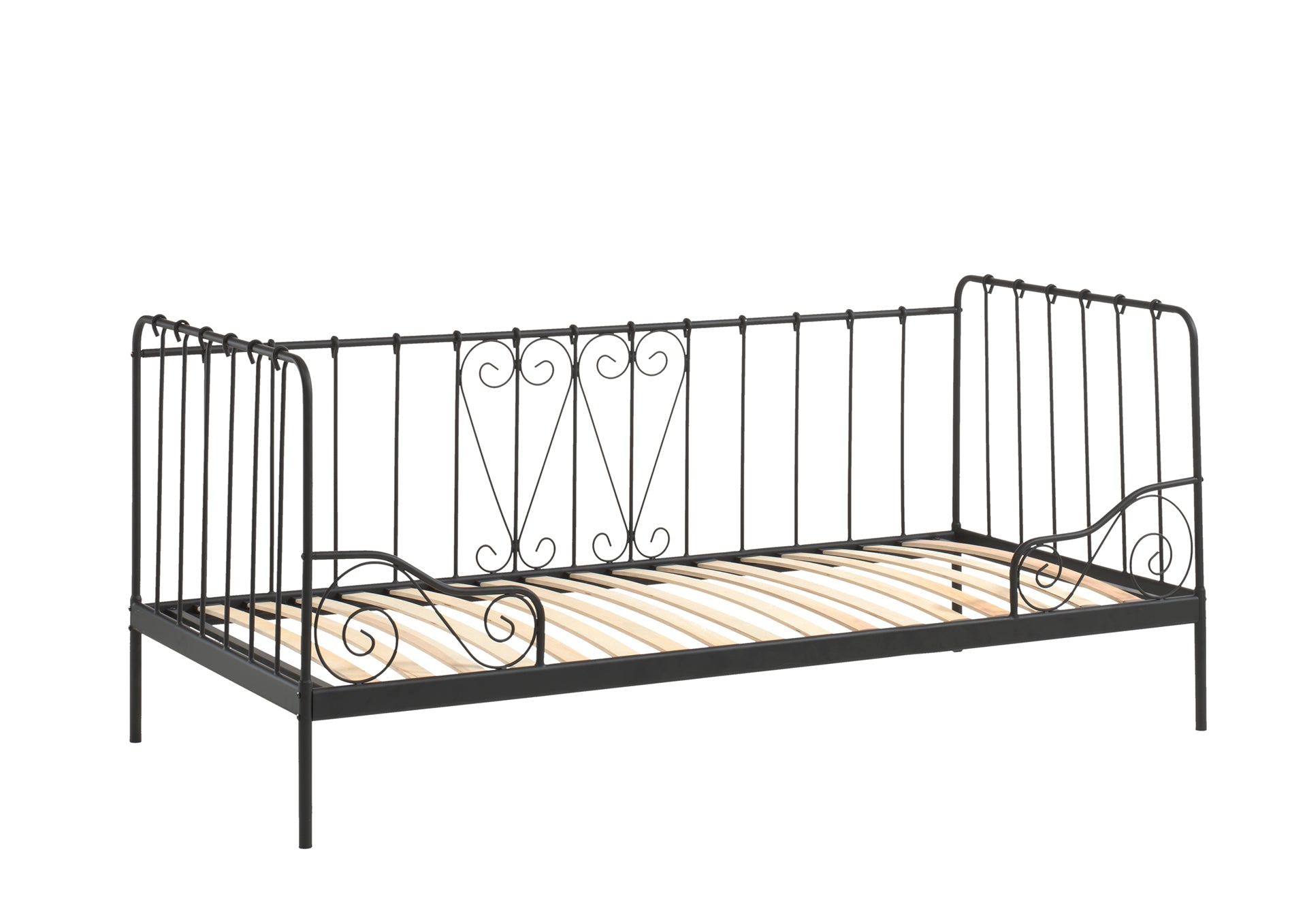 Vipack Alice Kajuitbed 90 x 200 cm - Zwart
