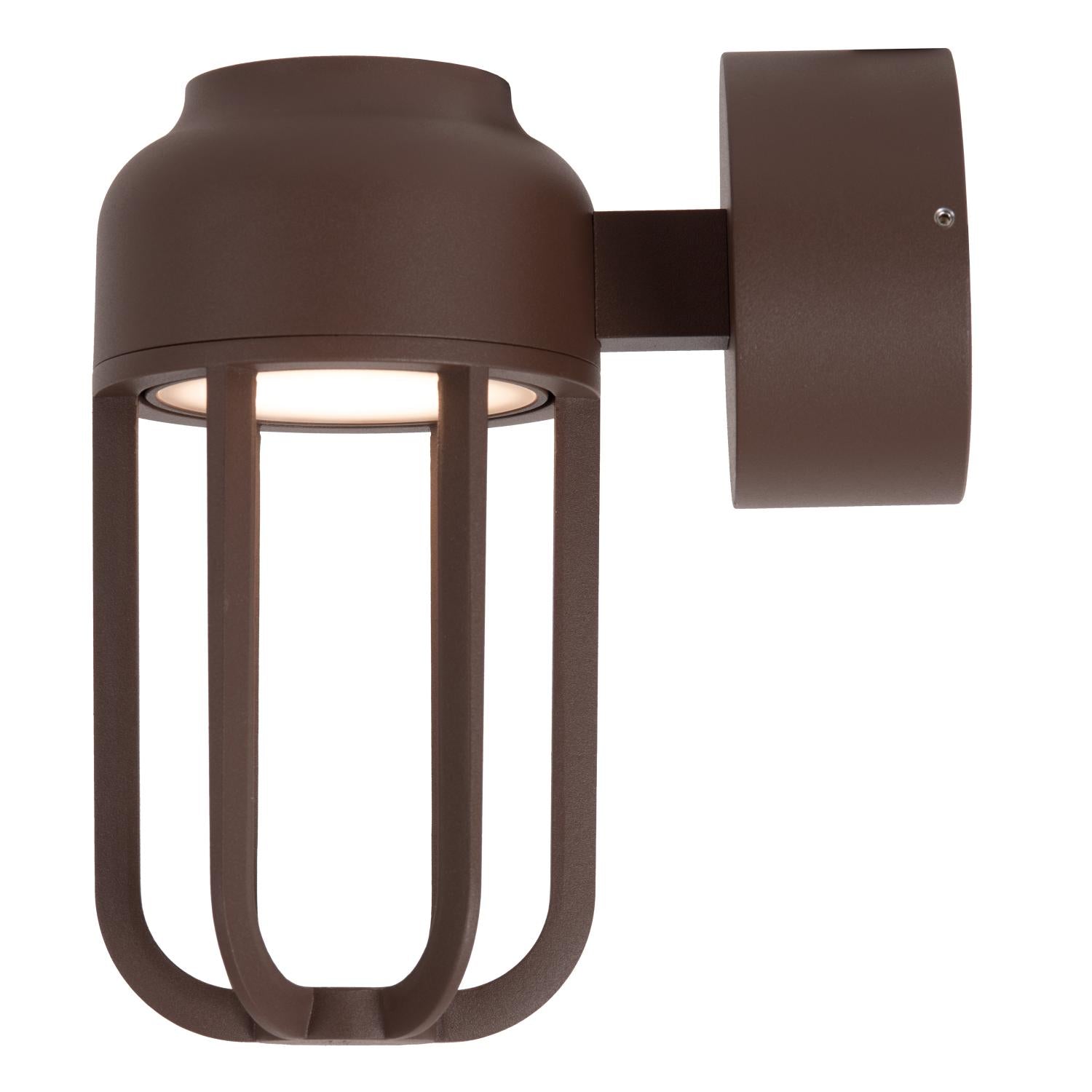 Lucide WELLS Wandlamp - Roest bruin