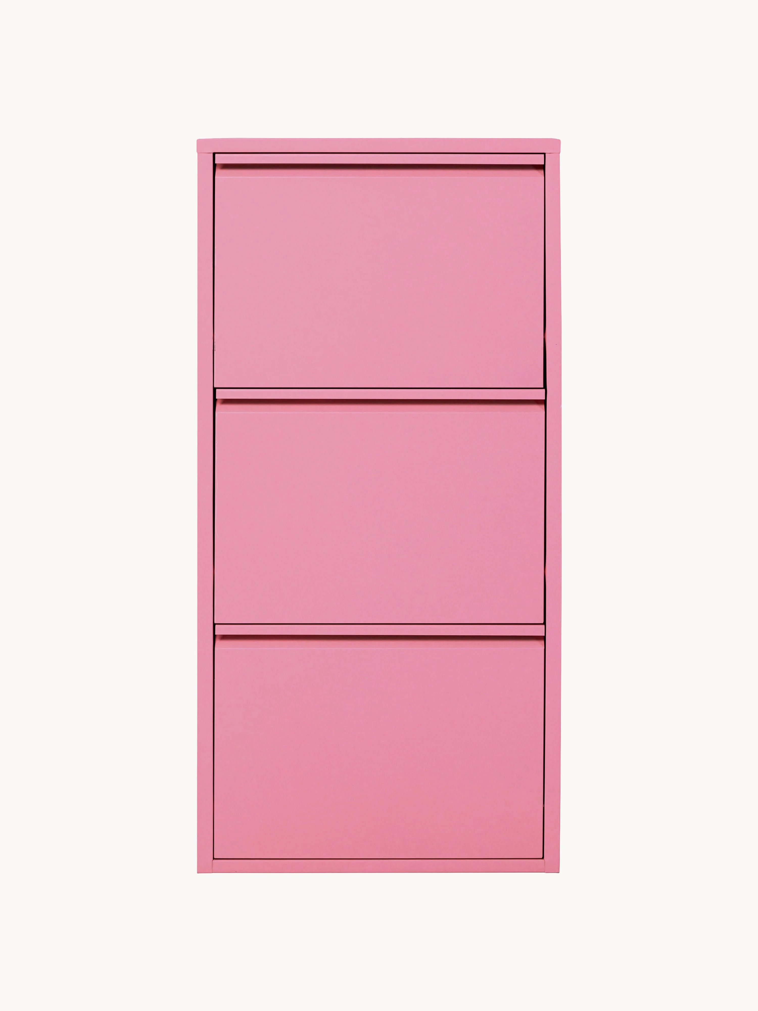 Wand-Schuhschrank Caruso mit Klappfächern