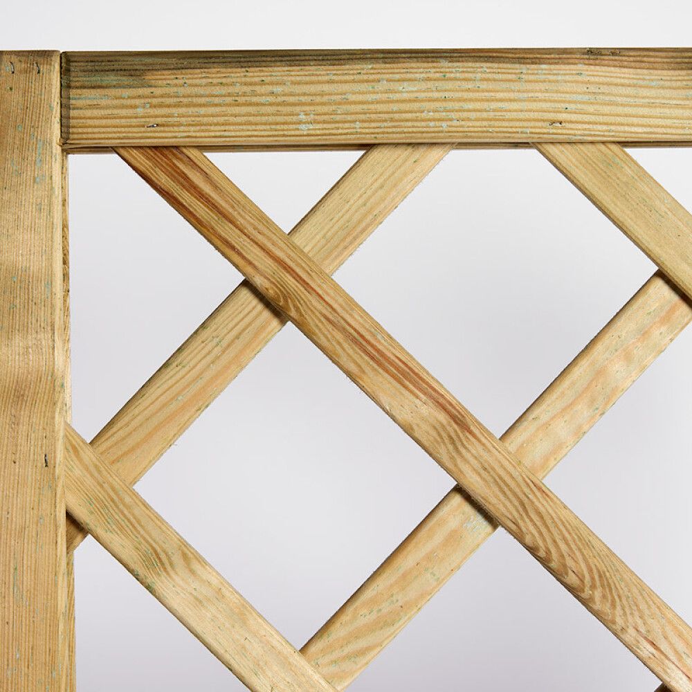 LEVEGG NORDIC FENCE SOLID 180X120CM TRYKKIMPREGNERT