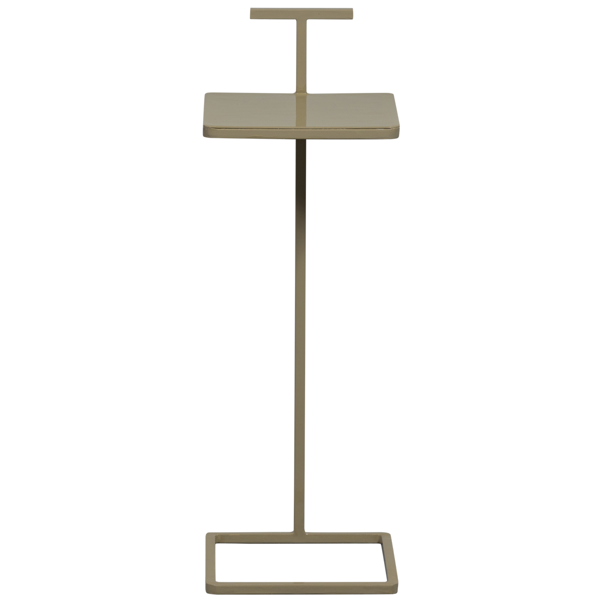 WOOOD bijzettafel Toste - Metaal - Donker Zand - 64x22x22