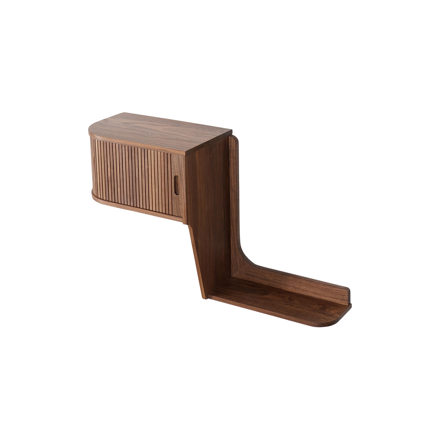 BPS127 Storage Unit, oiled walnut