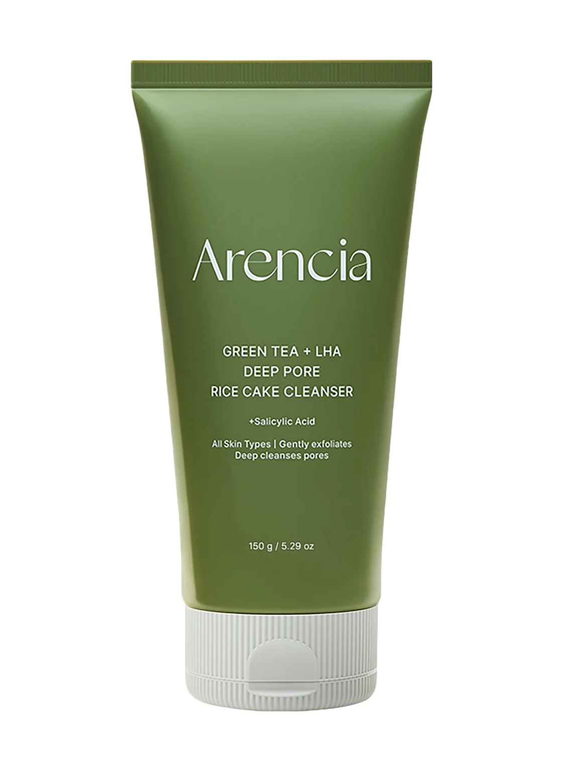 Arencia GREEN TEA   LHA DEEP PORE RICE CAKE CLEANSER