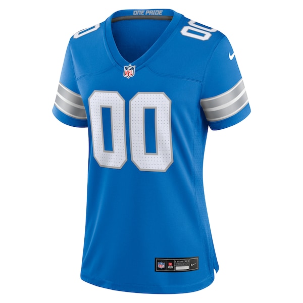 Detroit Lions Nike Women's Custom Game Jersey - Blue