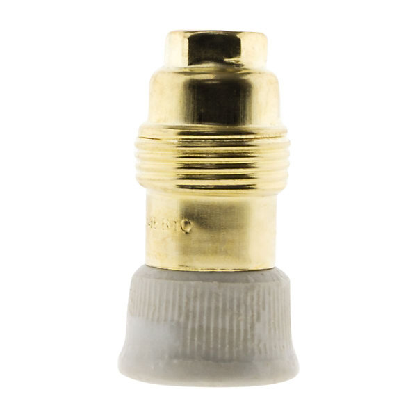Douille E14 laiton bague Zenitech