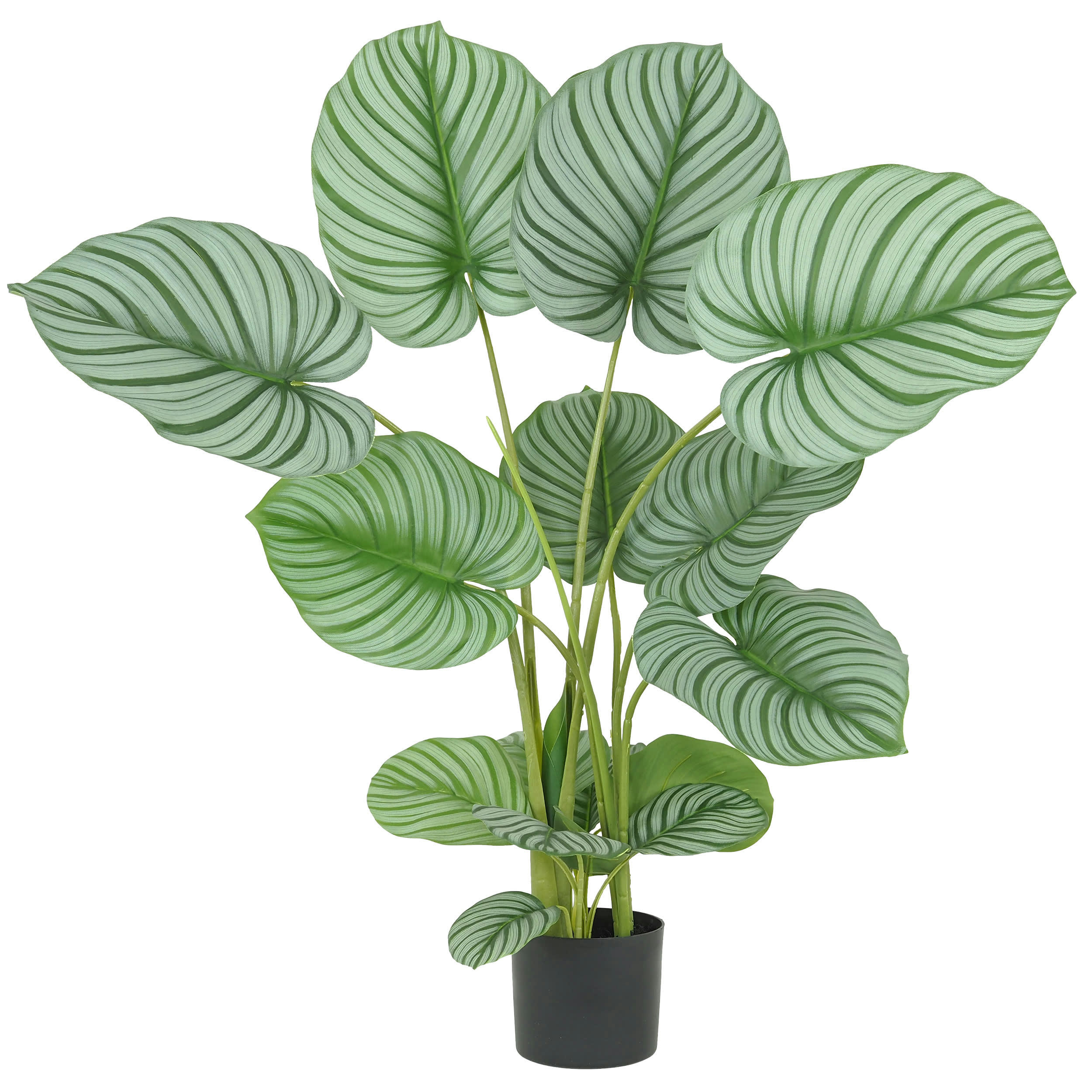 - Plante verte calathea artificiel 100cm