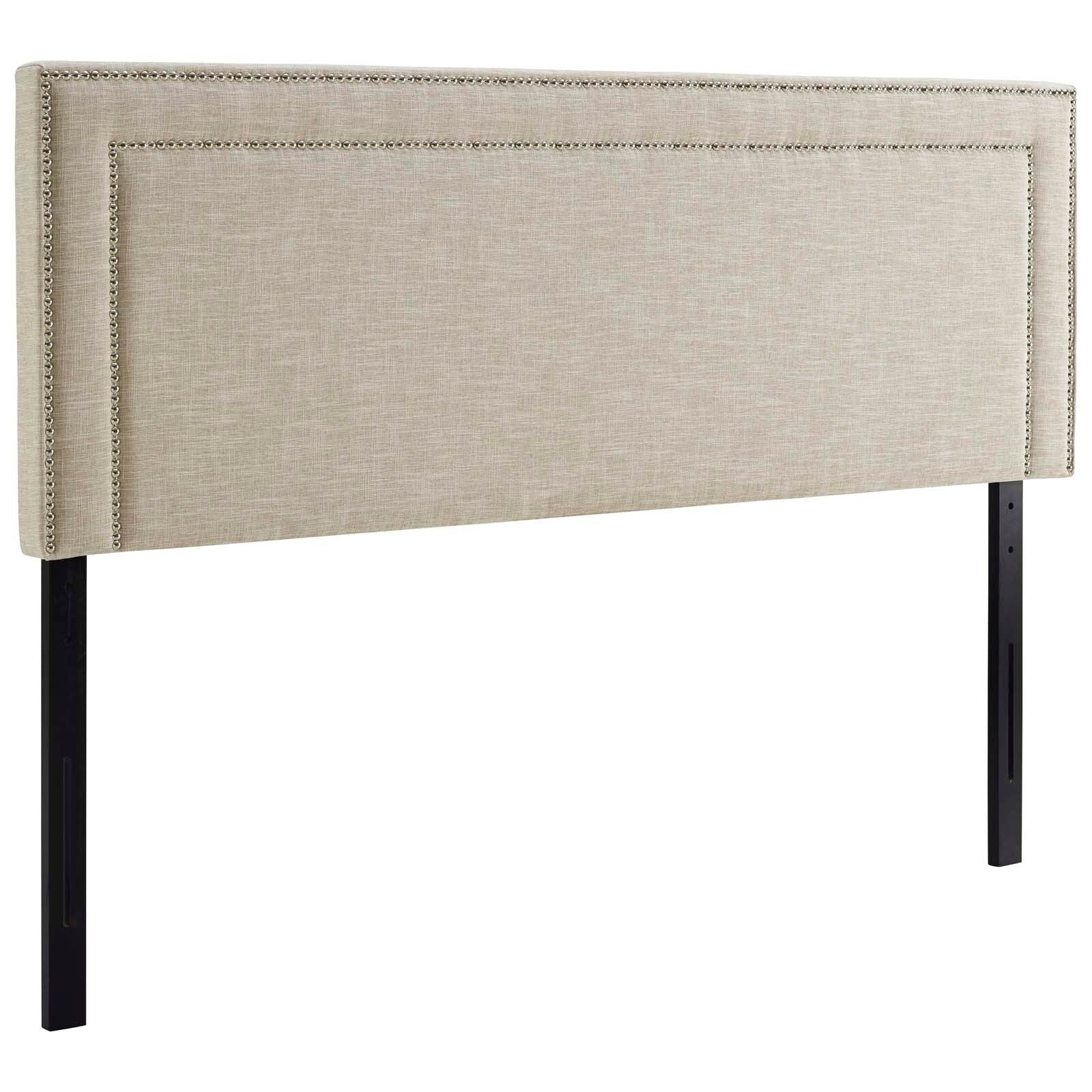 Jessamine Queen Upholstered Fabric Headboard
