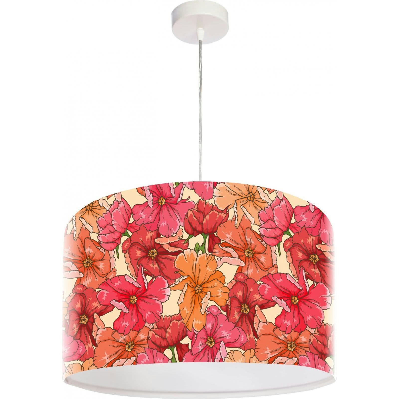 BOTHANICA - Suspension Tissu Rouge