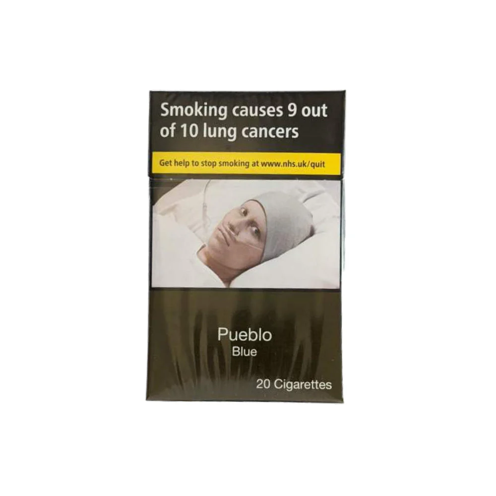 Pueblo Blue 20s Cigarettes
