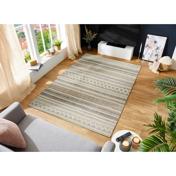 Teppich »Crosby«, 160x230 cm, creme-grau