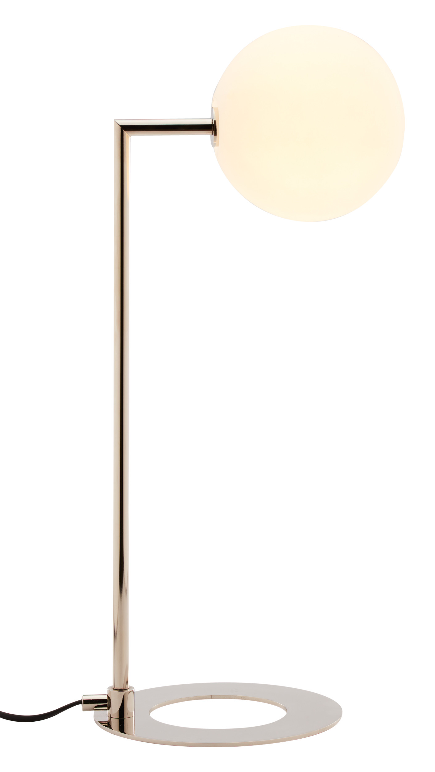 Lampa stołowa FEME nikiel-biały 1xG9x15W wym:50x16x26cm IP20 Jupiter