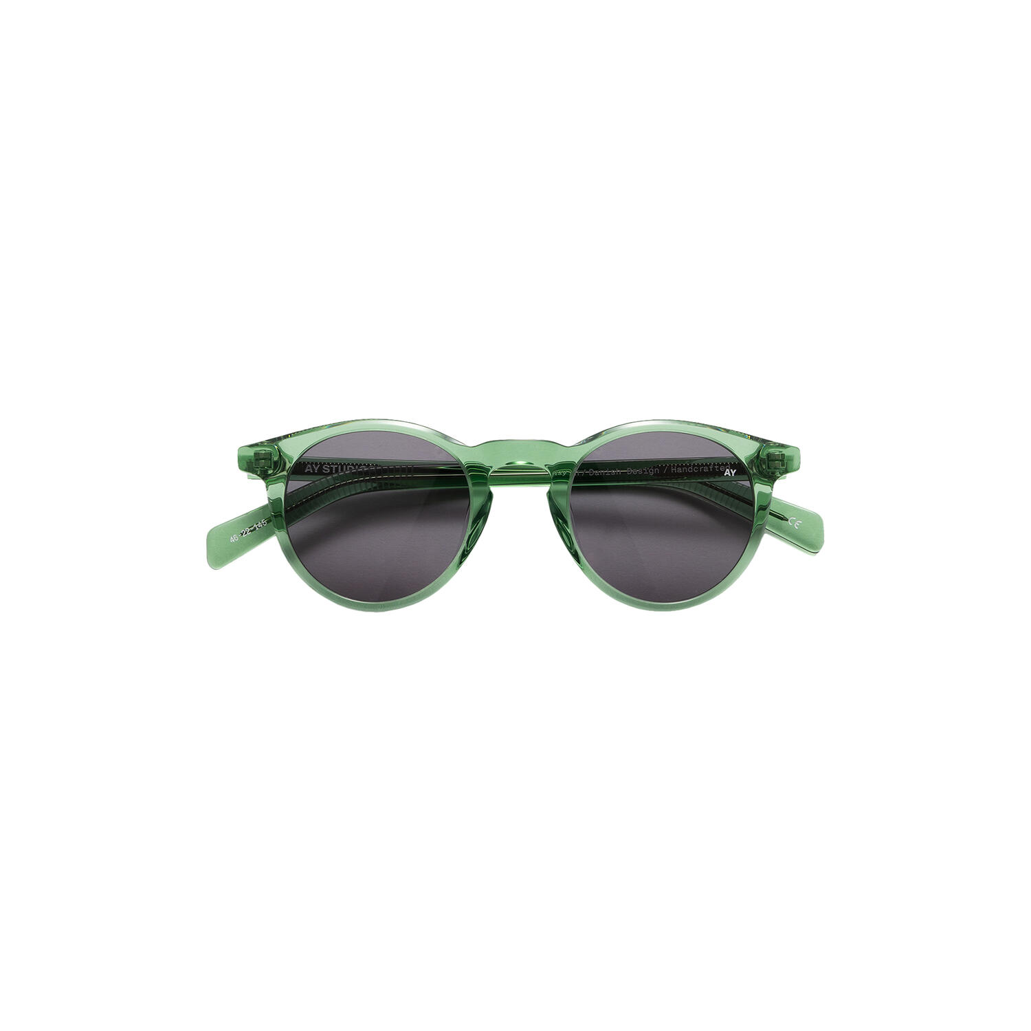 Waylon Sunglasses, transparent forest green