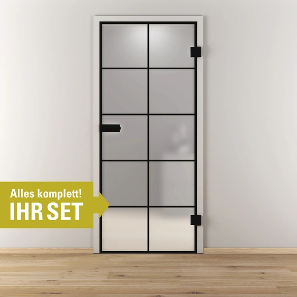 Glasdrehtür-Set »Nova GST 684«, (BxH): 83,4 cm x 197,2 cm