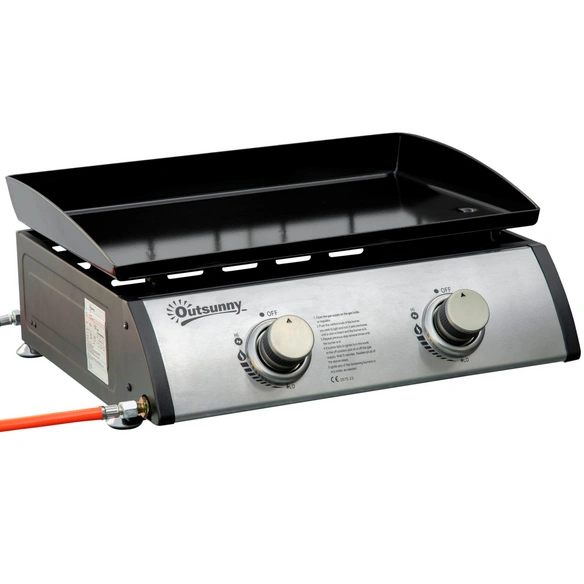 Gasgrill, LxBxH: 48,5 x 46 x 21 cm