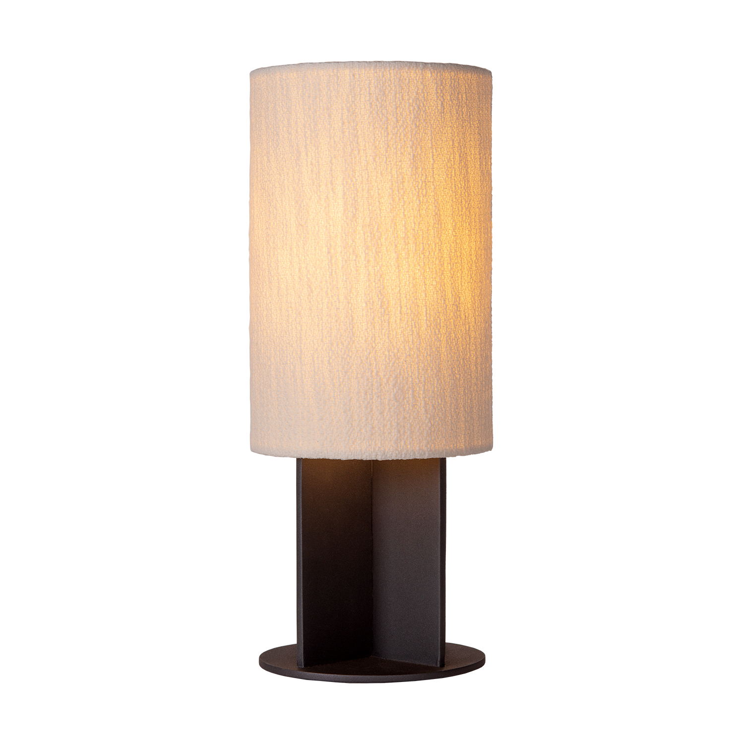 Atmooz Ize - Tafellamp - Zwart & Wit - Linnen kap