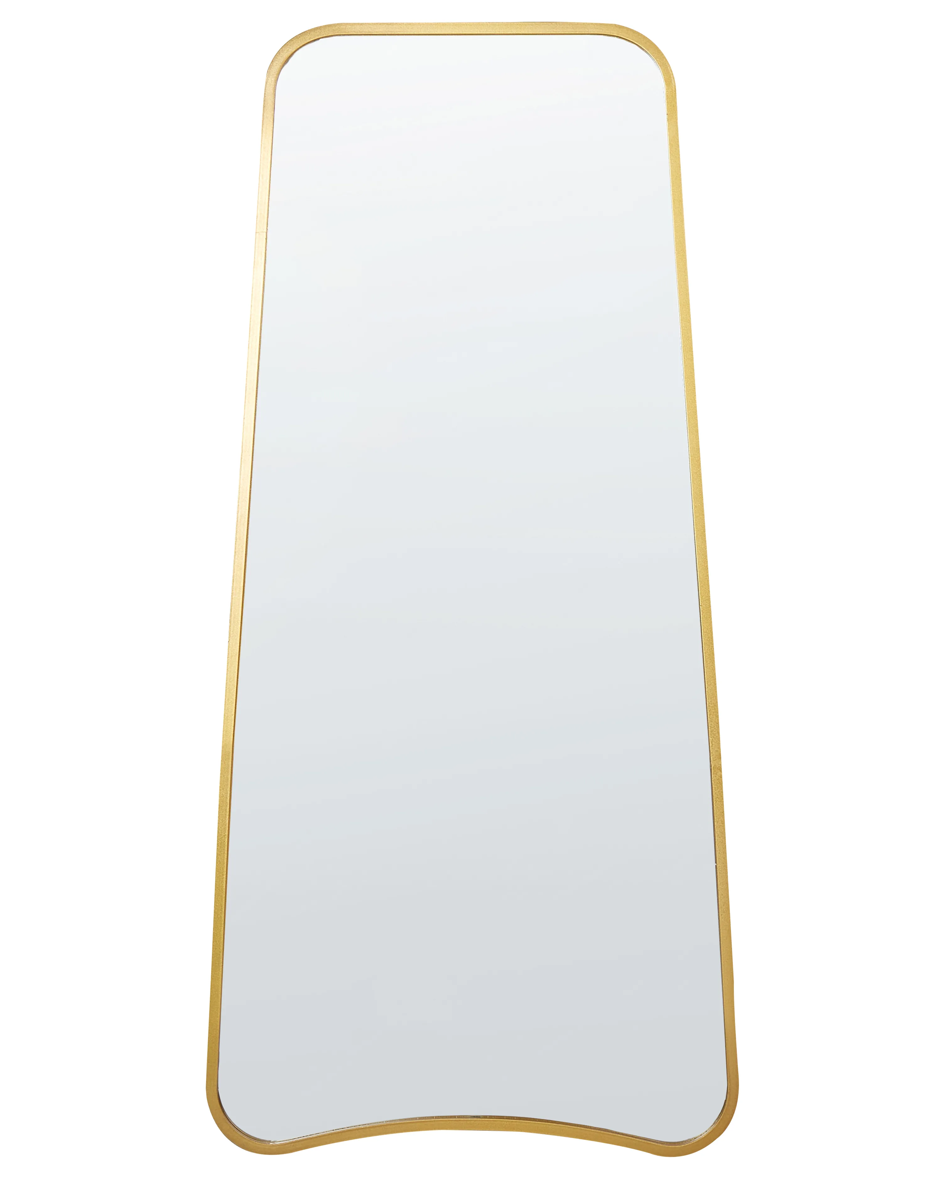 Wall Mirror LEVET 58 cm 122 cm Metal Gold