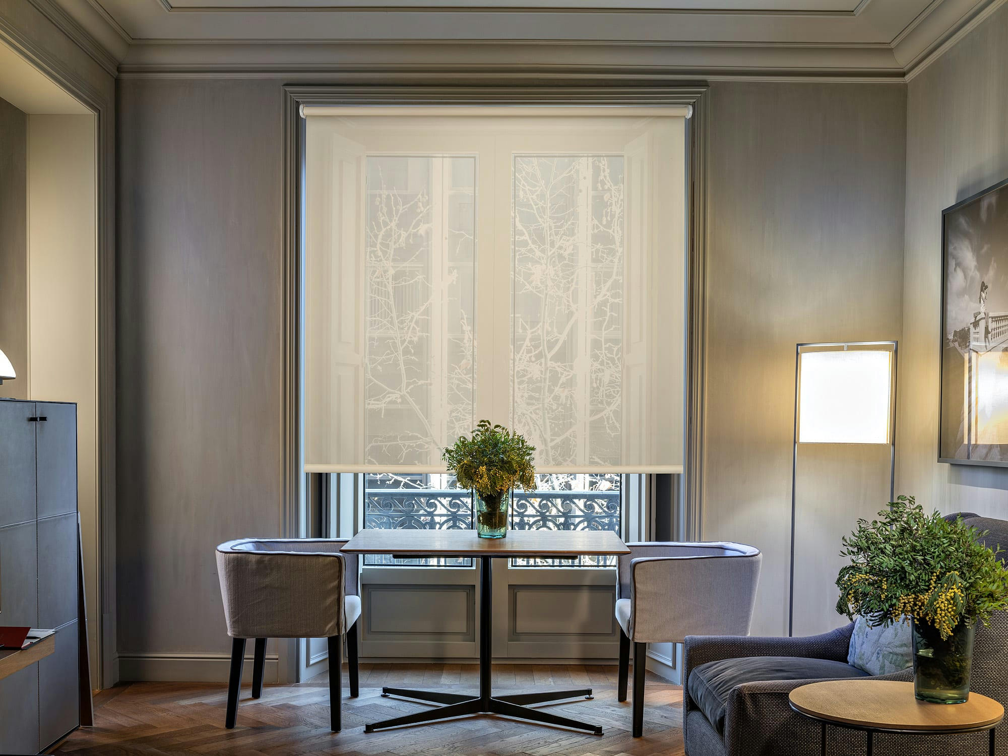 DAYLIGHT - Store enrouleur translucide beige 105 x 250 cm