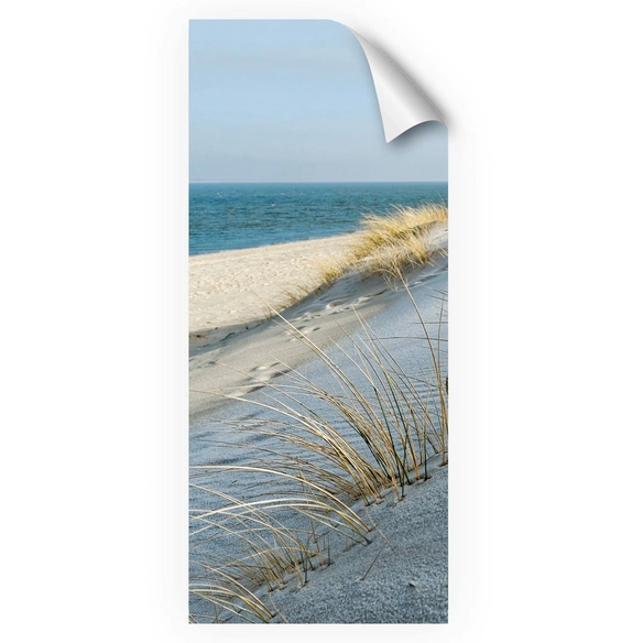 Duschrückwand-Panel, fresh, Strand, 210x90 cm