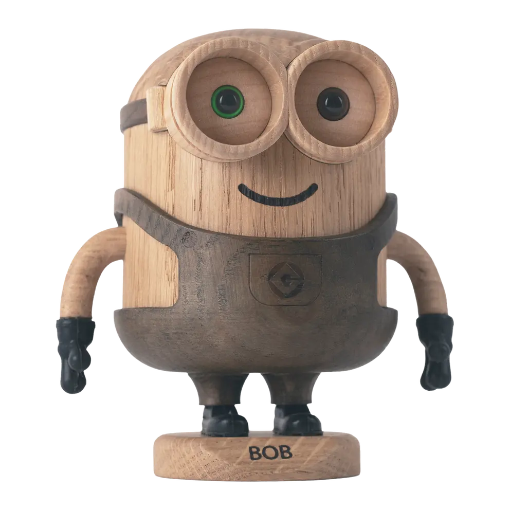 Holzfigur Minions