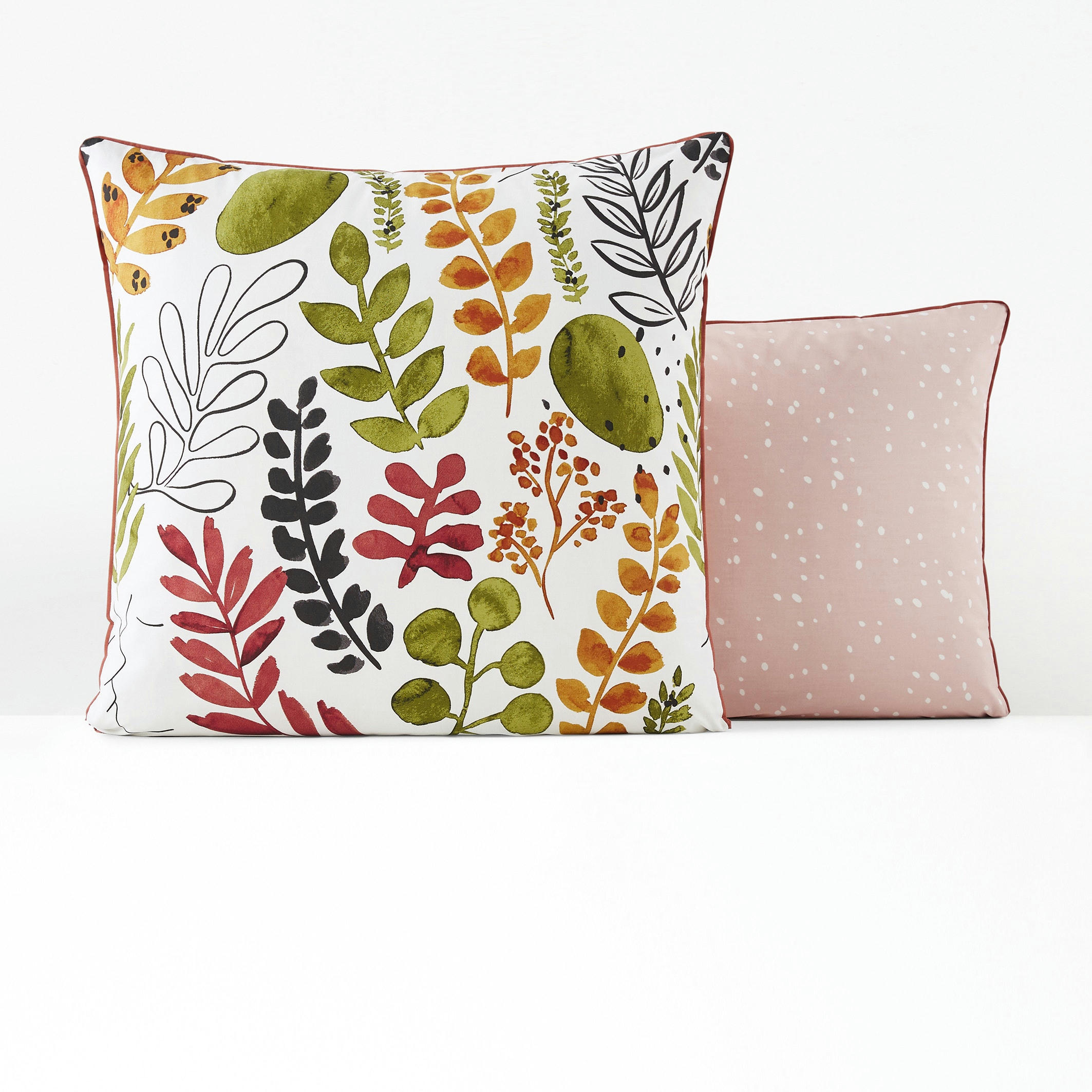 Taie d'oreiller percale pur coton, Palm Spring