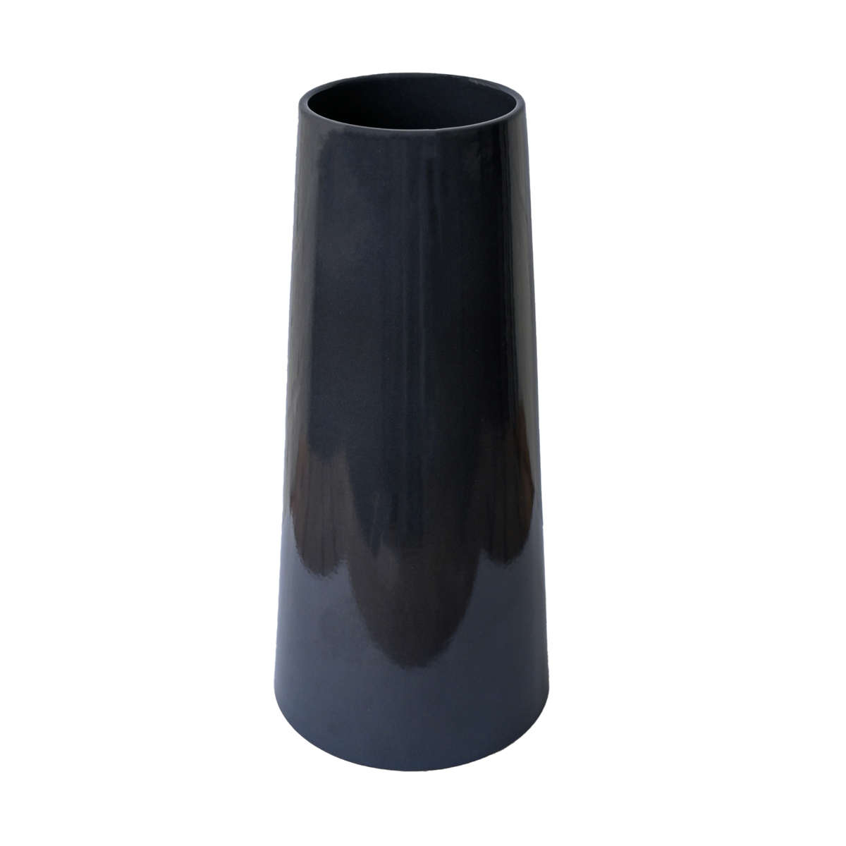 Royal Goedewaagen vaas Cone - Ø13x30cm - Charcoal