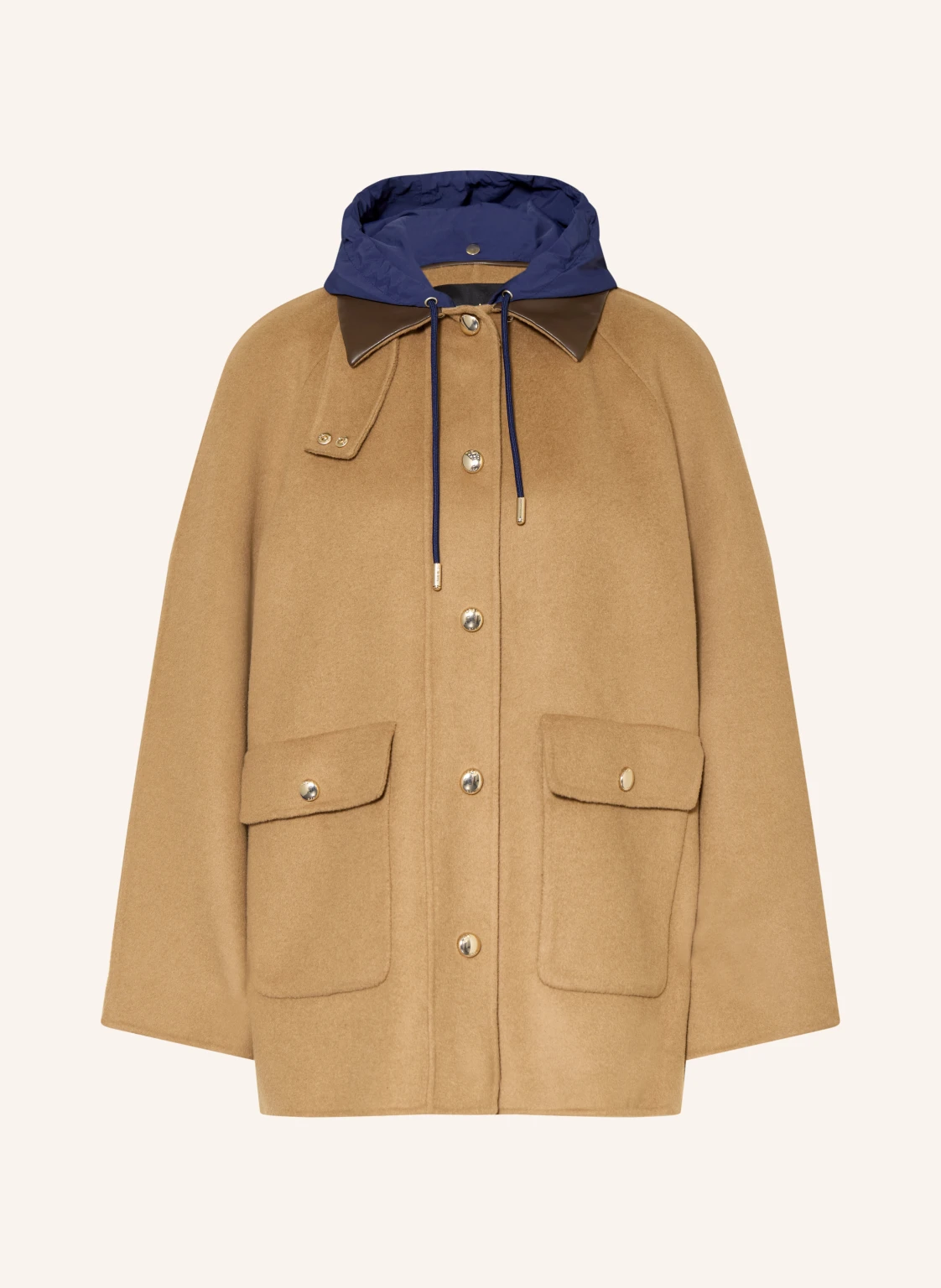 maje Jacke mit abnehmbarer Kapuze