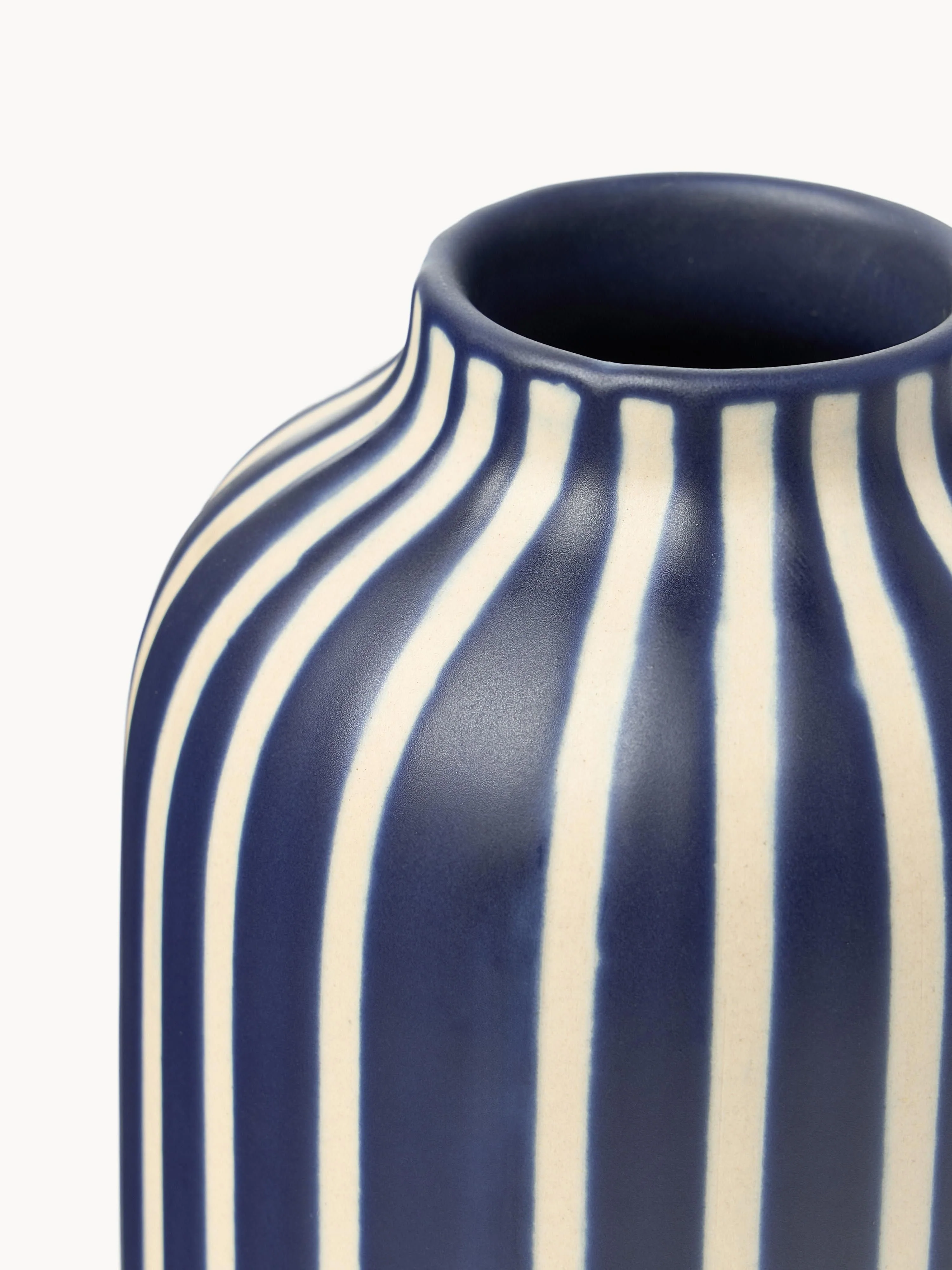 Handbemalte Vase Elio, H 23 cm