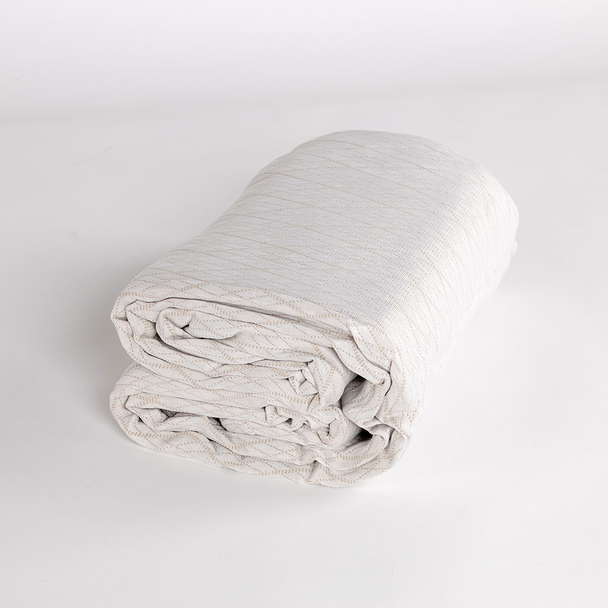 Colcha Losangos Branca 240x260cm