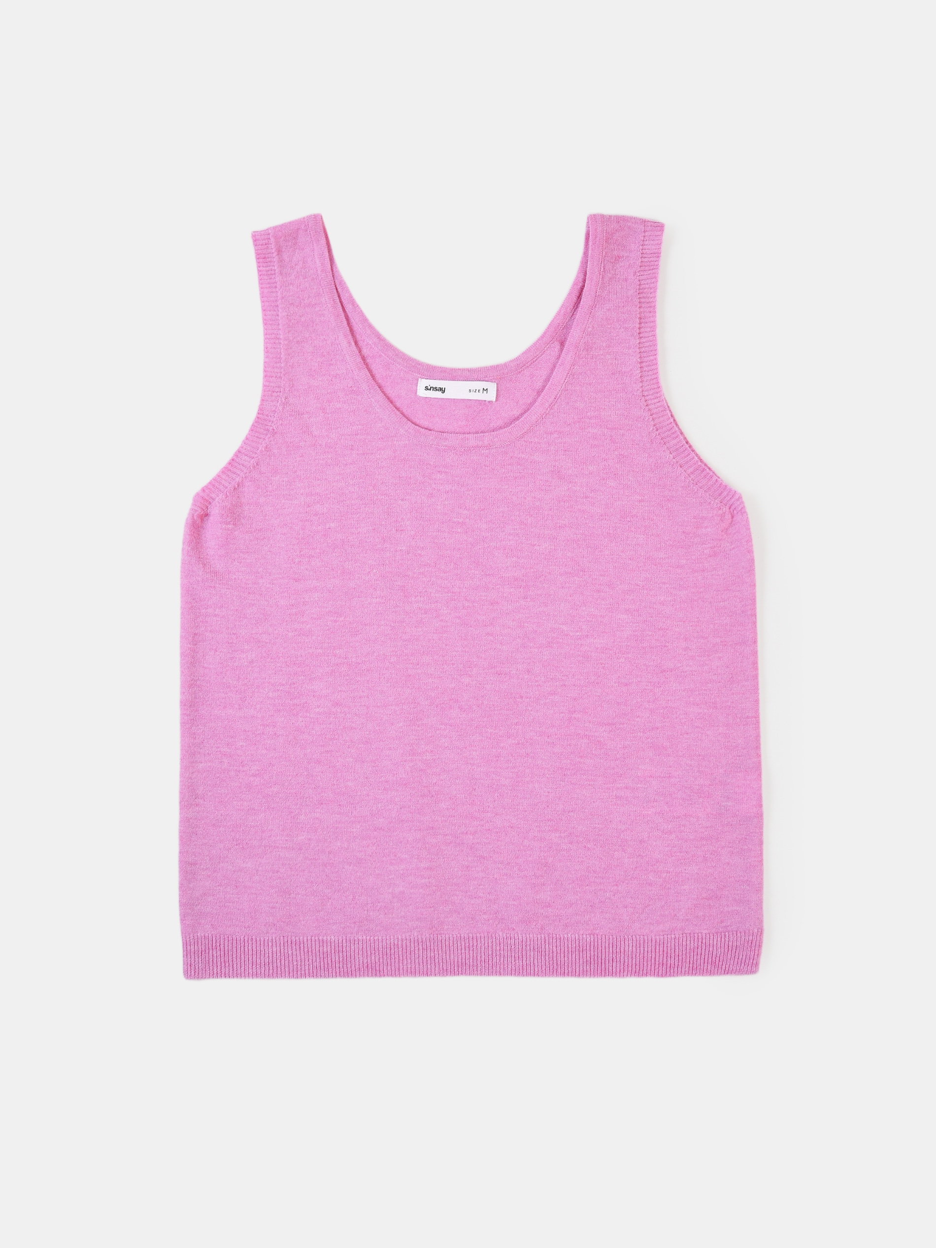 Sweter na ramiączkach basic