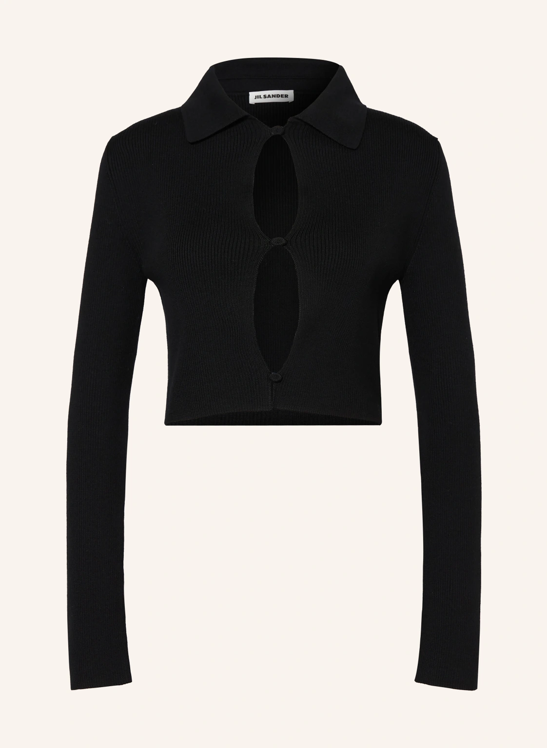 JIL SANDER Cropped-Strickjacke