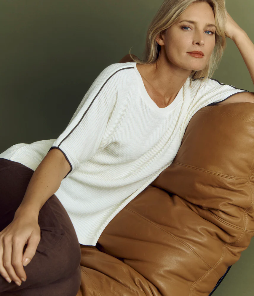 Pull maille torsadée ANETTE/85001/761