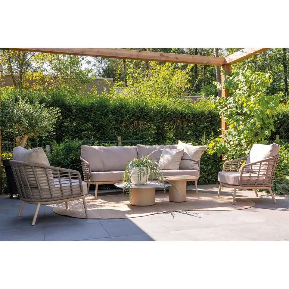 Taste by 4 Seasons Puglia loungeset 5-delig - Latte