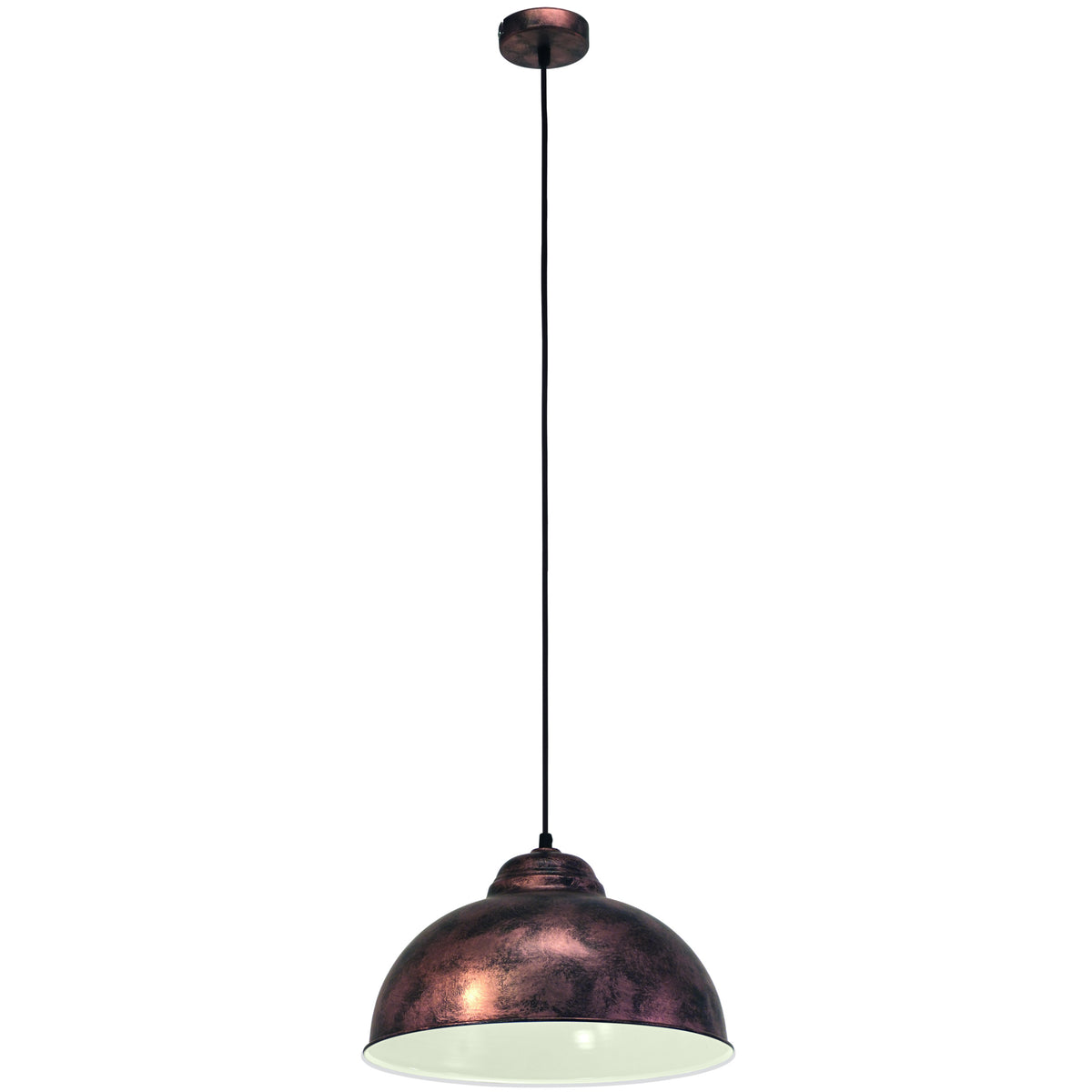 EGLO hanglamp Truro 2 - 1 lichts - ø370mm. - koperkleurig