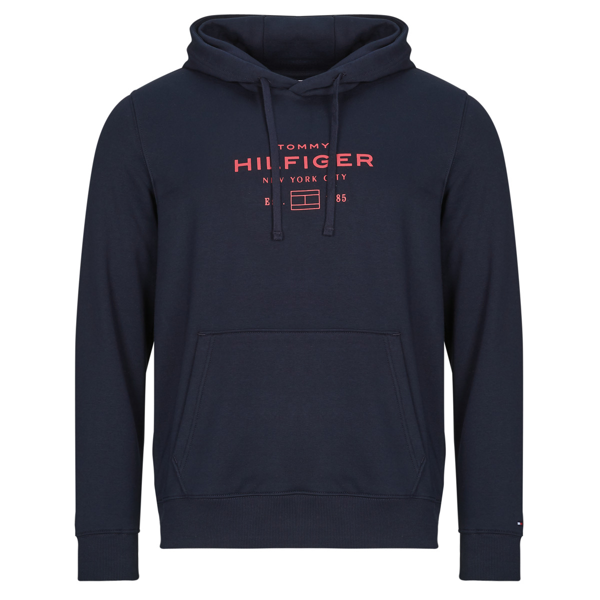 Tommy Hilfiger - OVAL GRAPHIC HOODIE - Marine