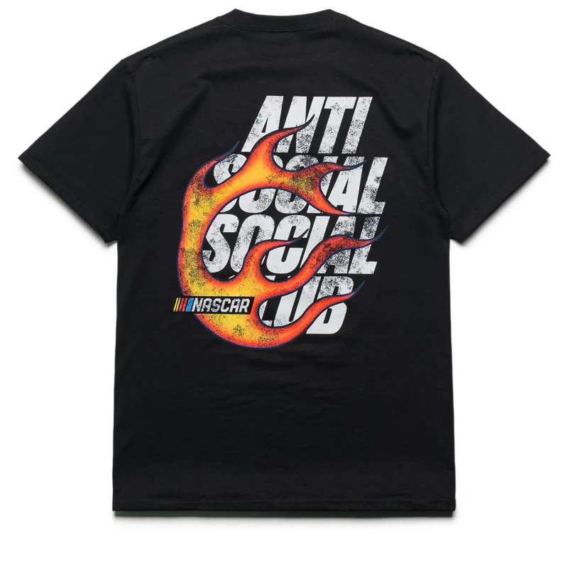 Anti Social Social Club x NASCAR Daytona Tee - Black