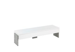 Zhara RTV biały mat/beton