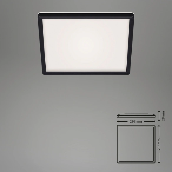 LED-Panel »SLIM«, Breite: 29,3 cm, 18 W, 230 V