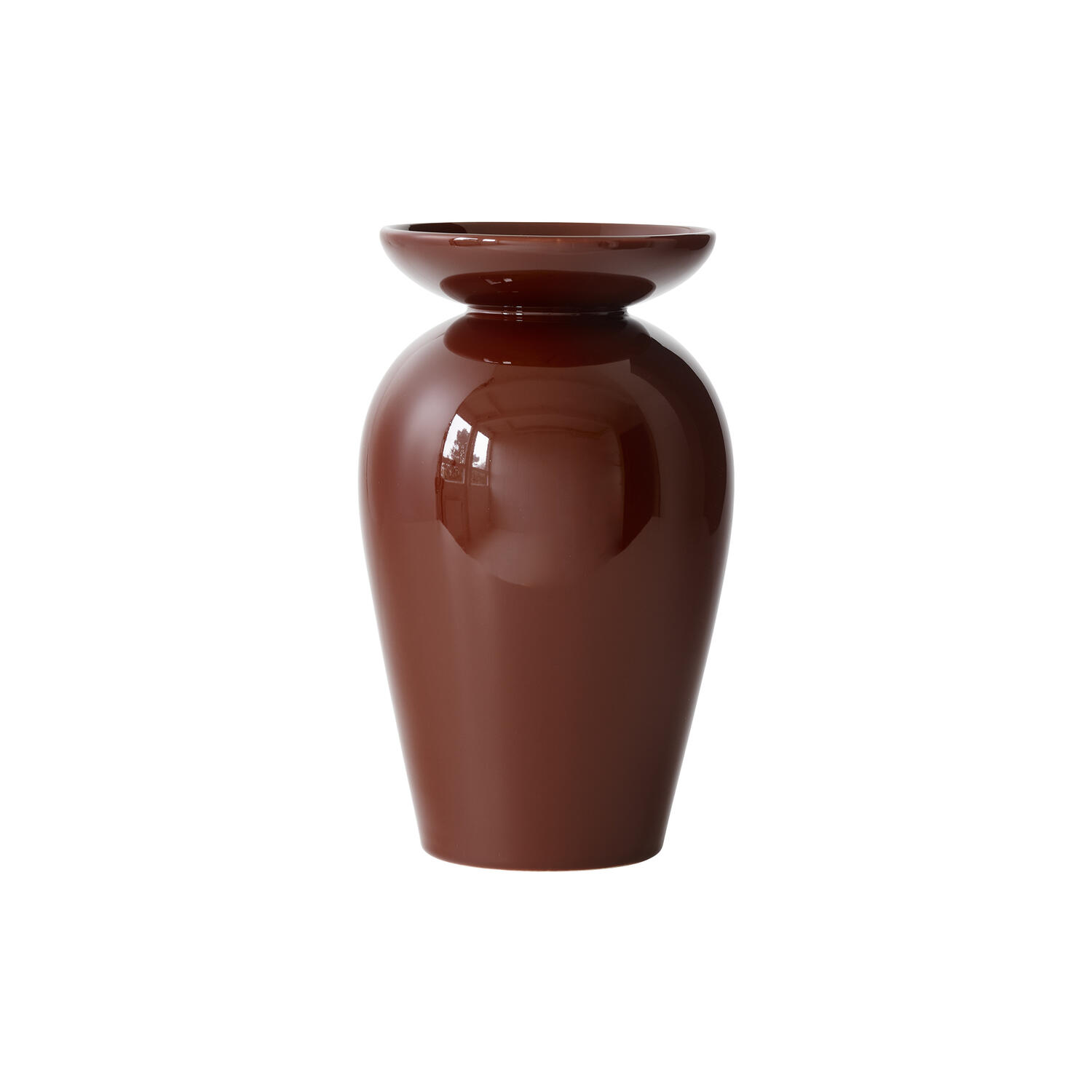 Momento JH47 Vase, red brown