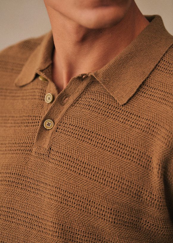 Yarin Knit Polo