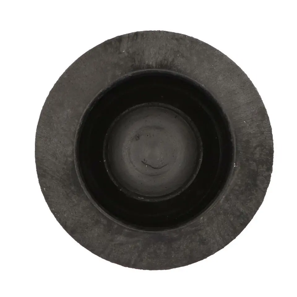DK Design Bloempot model Maya - verweerd zwart - D20 x H13 cm - rustiek
