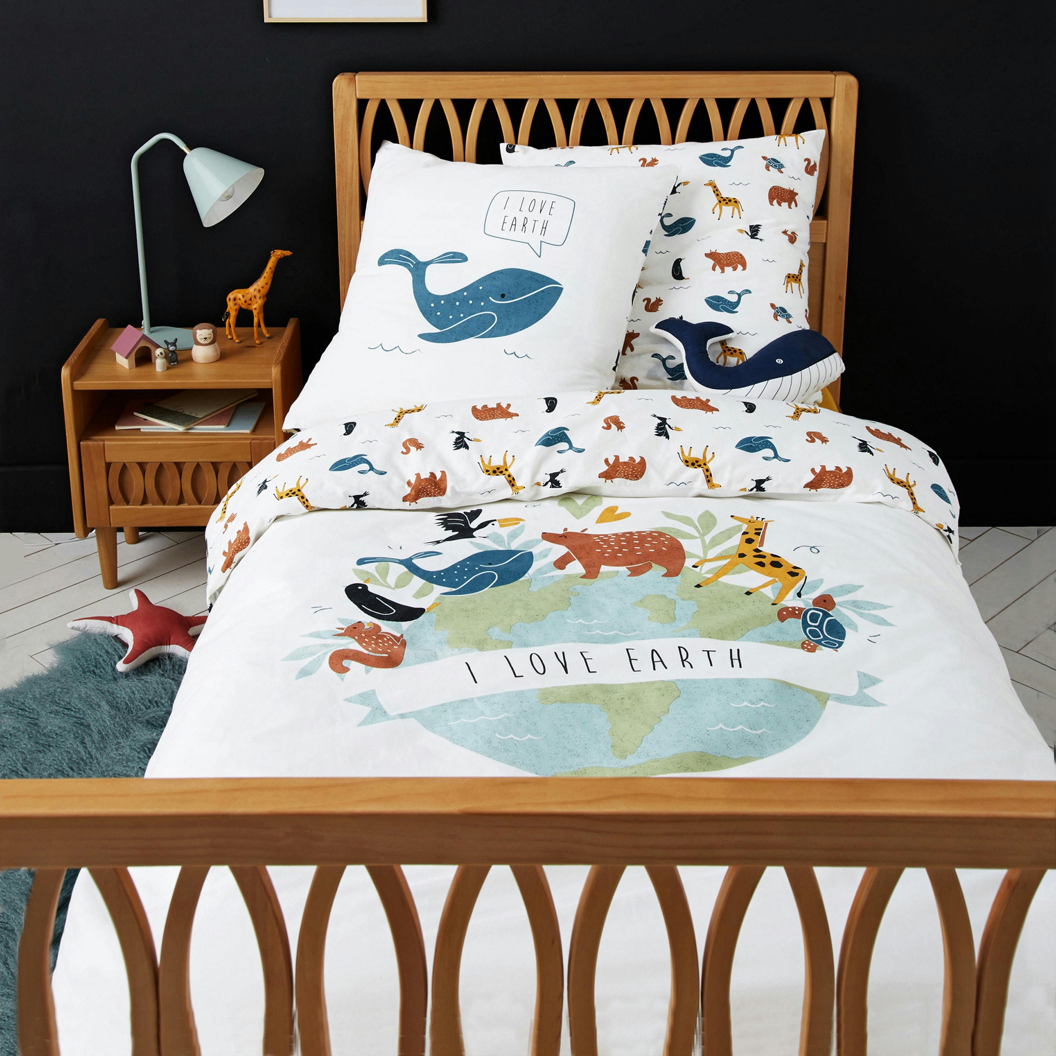 Housse de couette en coton biologique, Earth