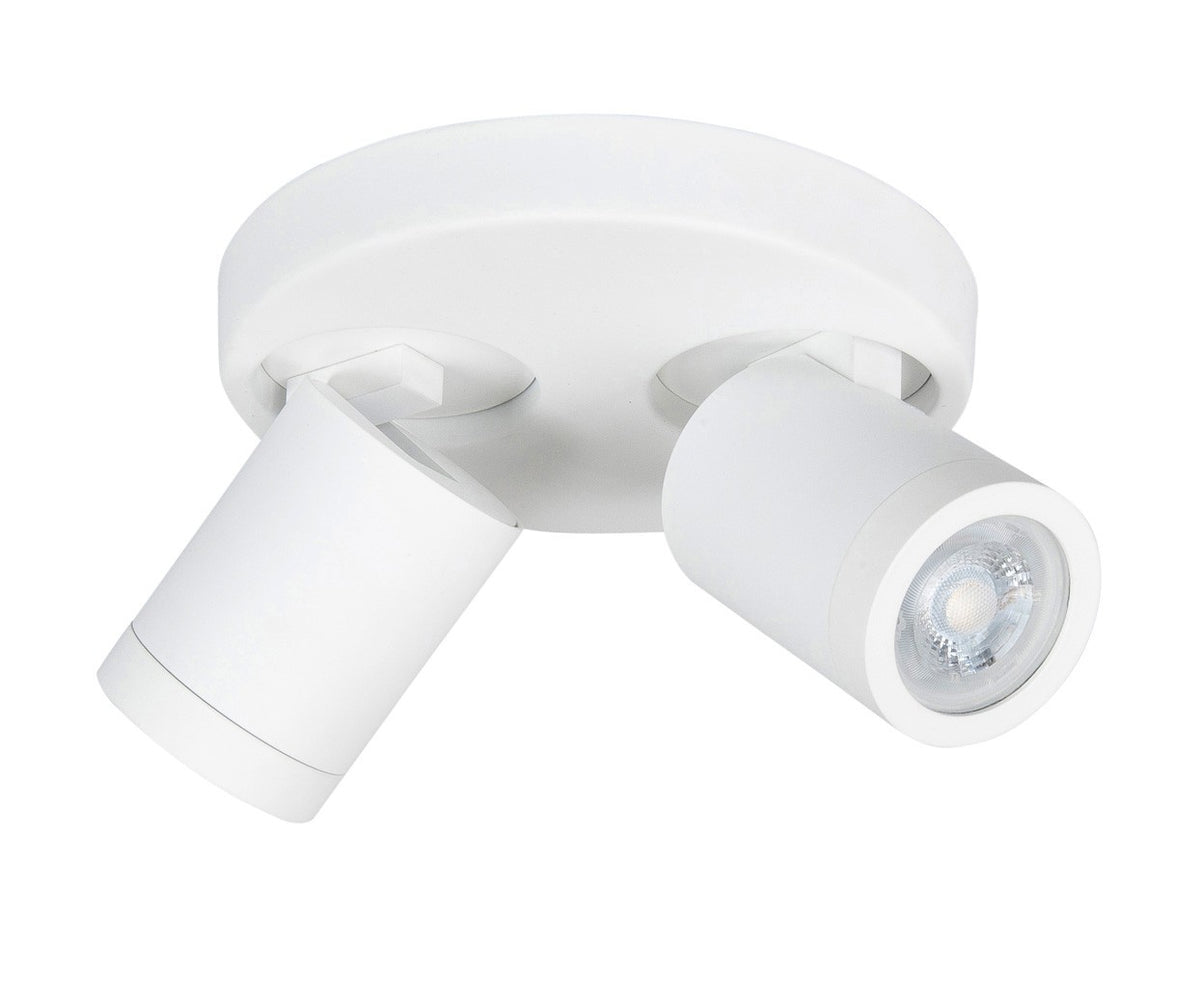 Highlight spot Oliver - 2 lichts - 17 x 13  cm - wit