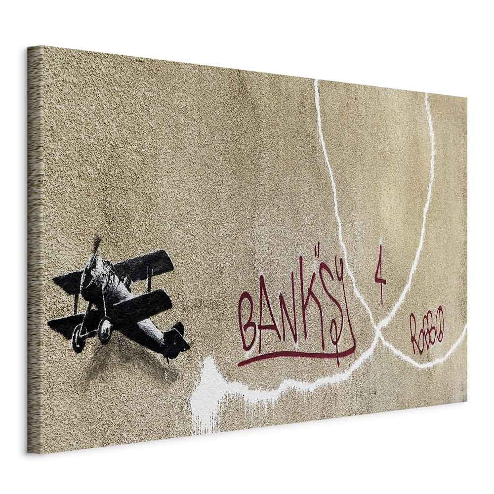 Obraz Samolot Banksy 30 x 20 cm
